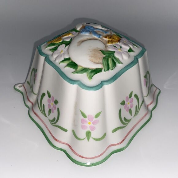 Vintage Franklin Mint Le Cordon Bleu 1986 Spring Lamb Wall Hanging Jello Mold - Picture 5 of 9